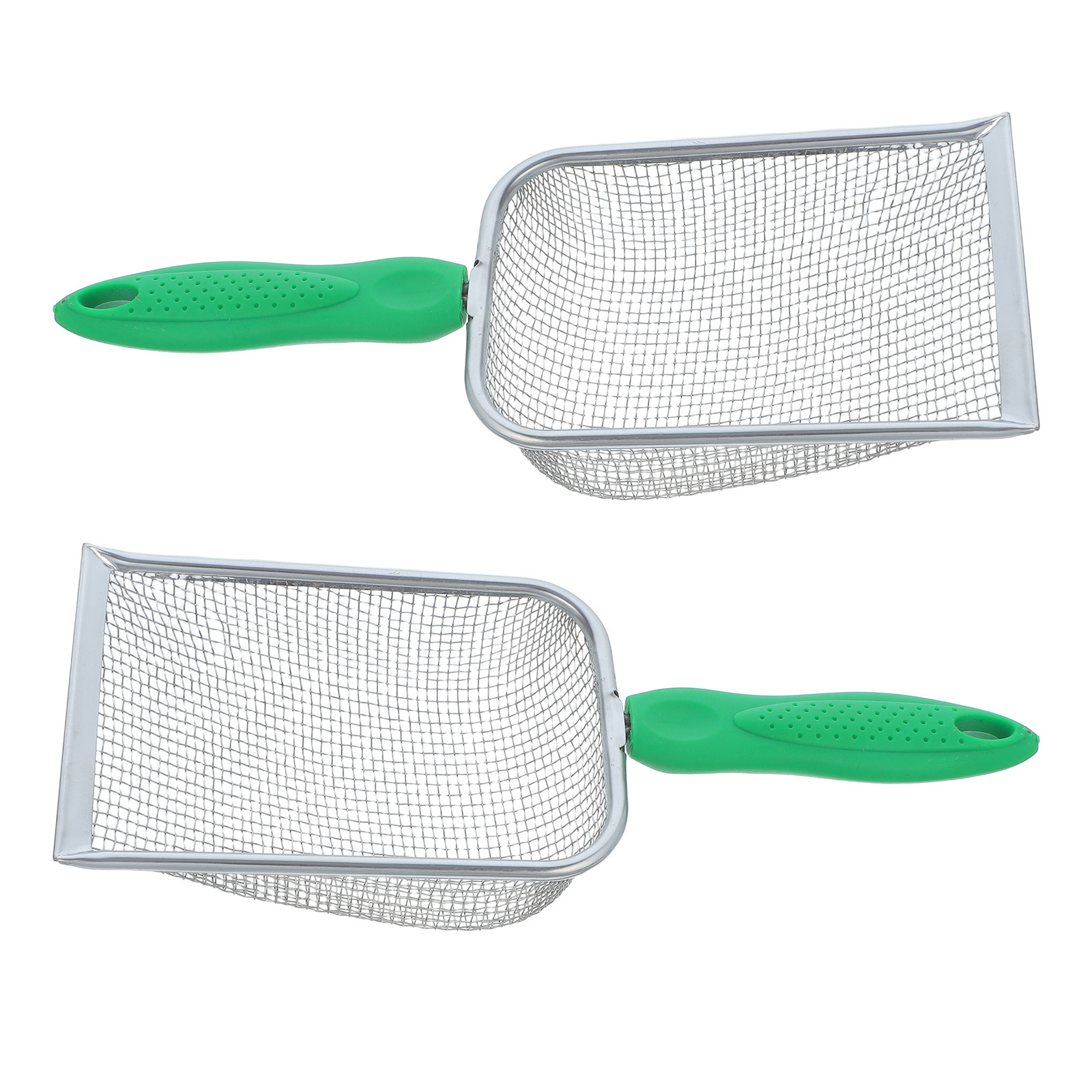 Soil Scoop Tool - 2Pcs Compost Soil Sieve Stainless Steel