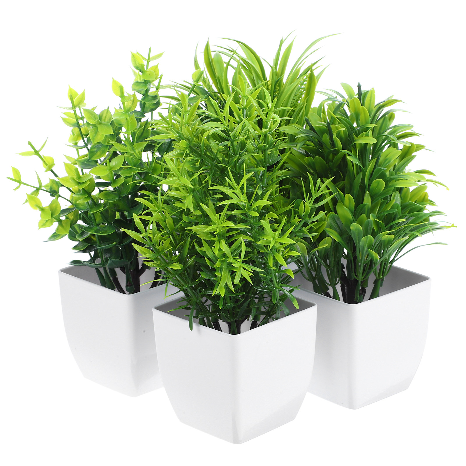 4Pcs Artificial Potted Plant B – Bonsai Garden Cafe recenzja i cena