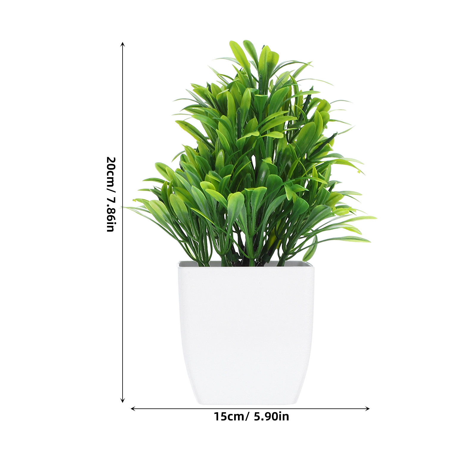 4Pcs Artificial Potted Plant B – Bonsai Garden Cafe recenzja i cena