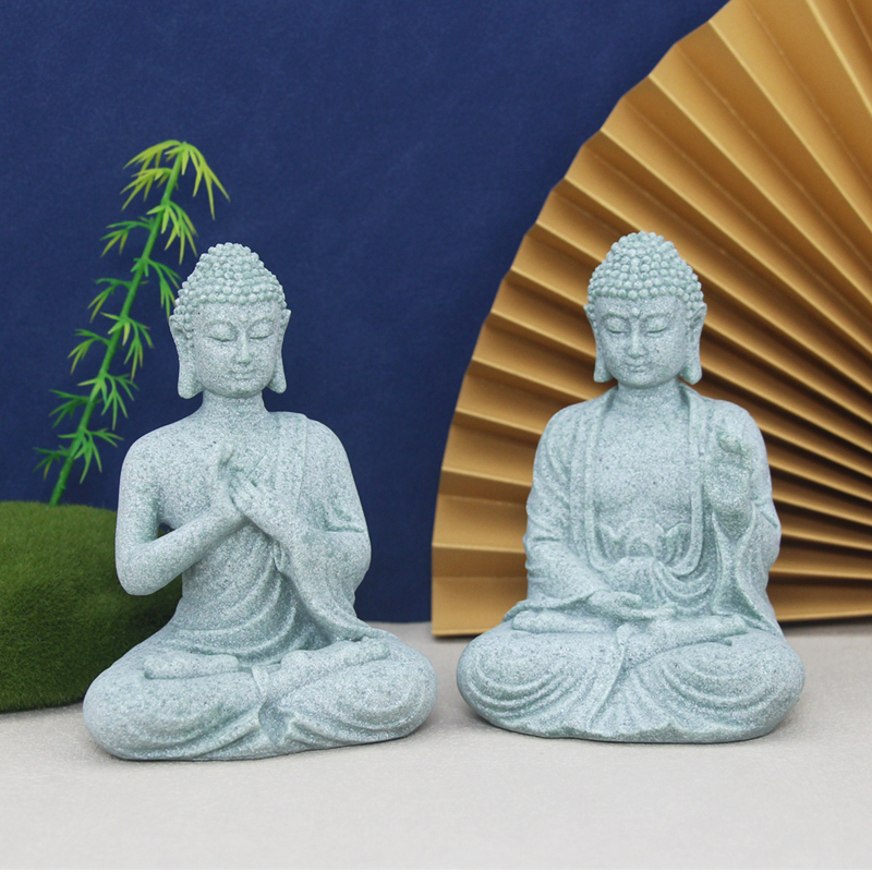 Stone Buddha Little Monks Stat – Bonsai Garden Thailand recenzja i cena