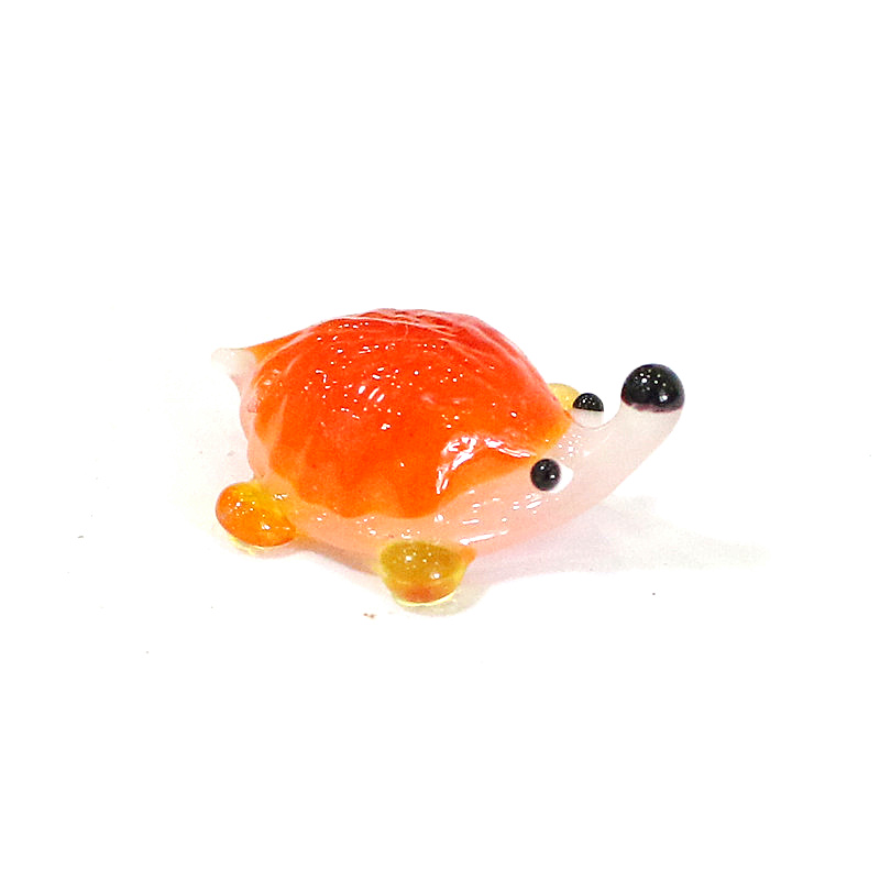 Handmade Mini Glass Hedgehog F – Bonsai Garden Japan recenzja i cena