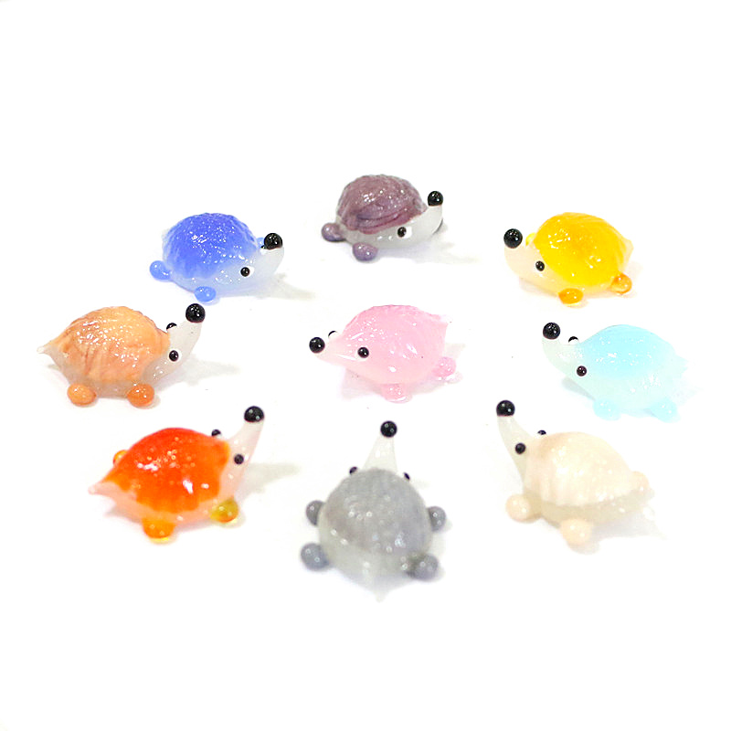 Handmade Mini Glass Hedgehog F – Bonsai Garden Japan recenzja i cena