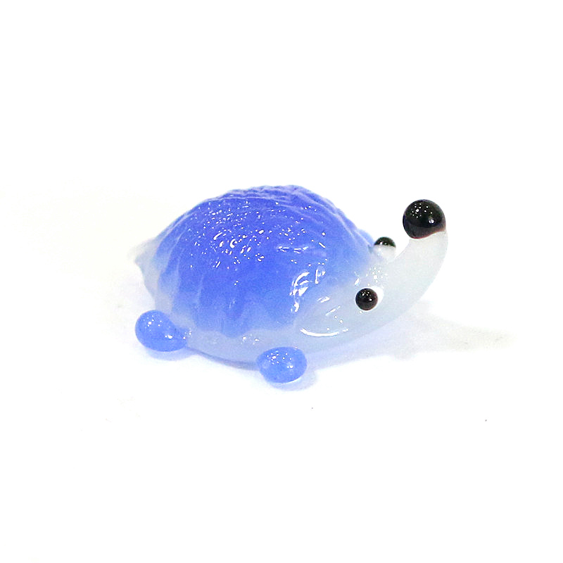 Handmade Mini Glass Hedgehog F – Bonsai Garden Japan recenzja i cena