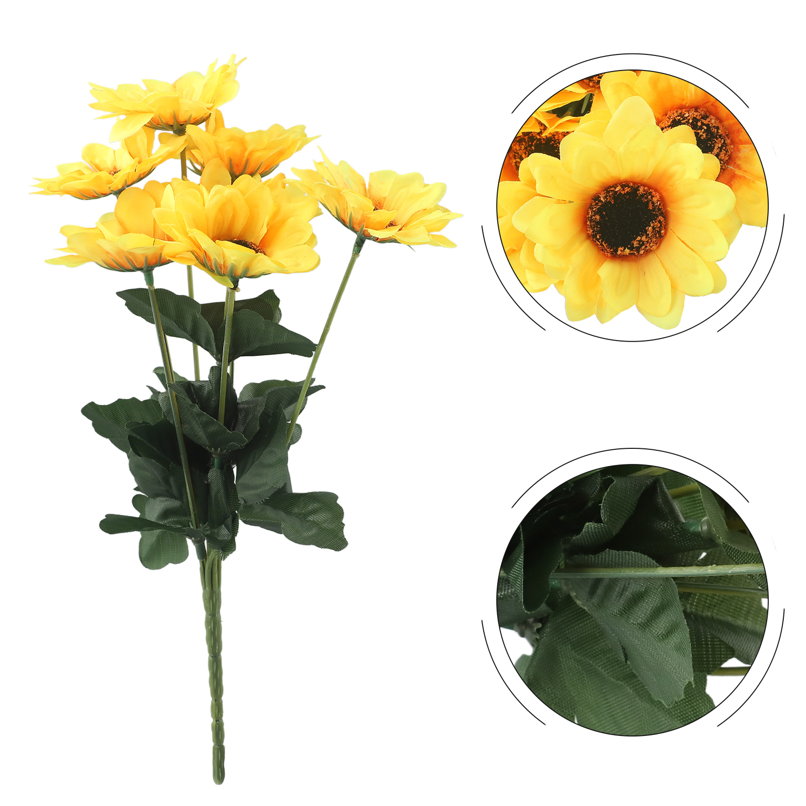 Artificial Sunflower Bouquet w – Bonsai Garden Cafe recenzja i cena
