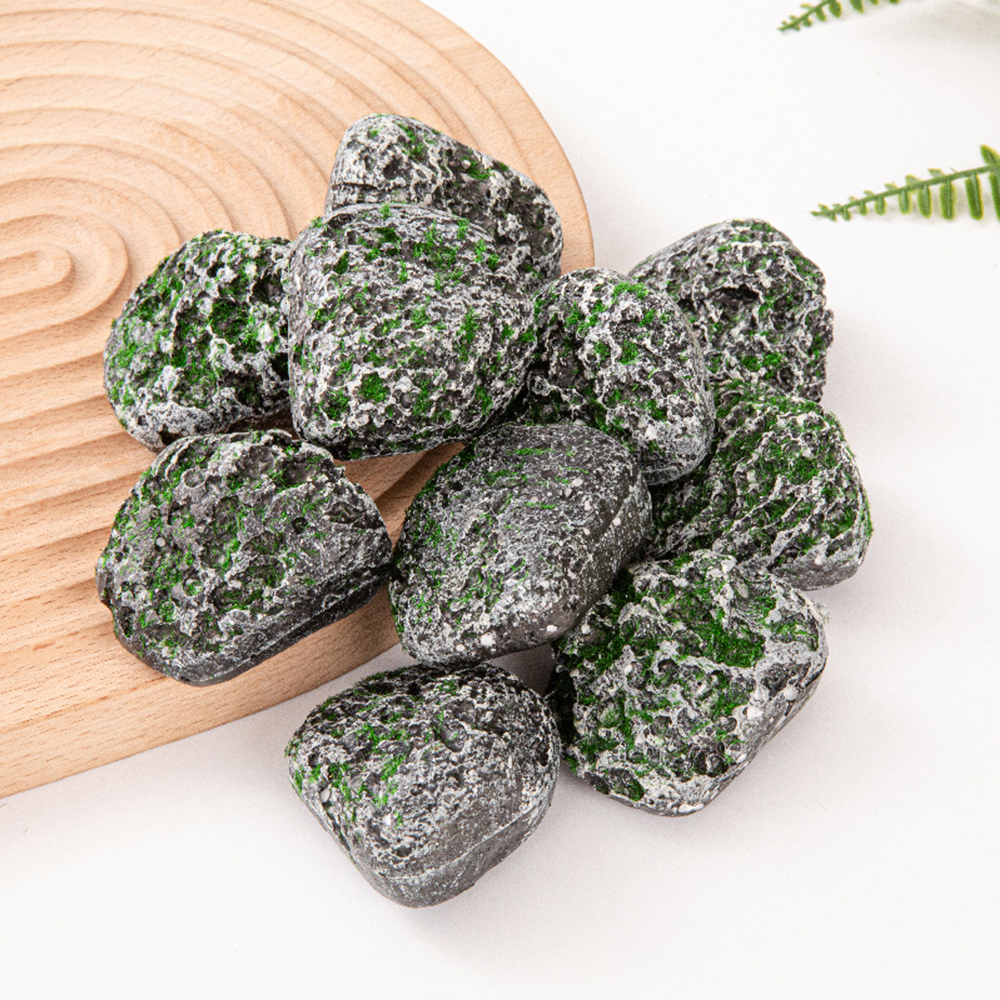 10PCS Mossy Gray Stone Multi-s – Bonsai Rock Garden recenzja i cena