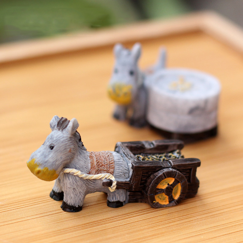 Animal Figurines Mini Donkey P – Bonsai Garden Japan recenzja i cena