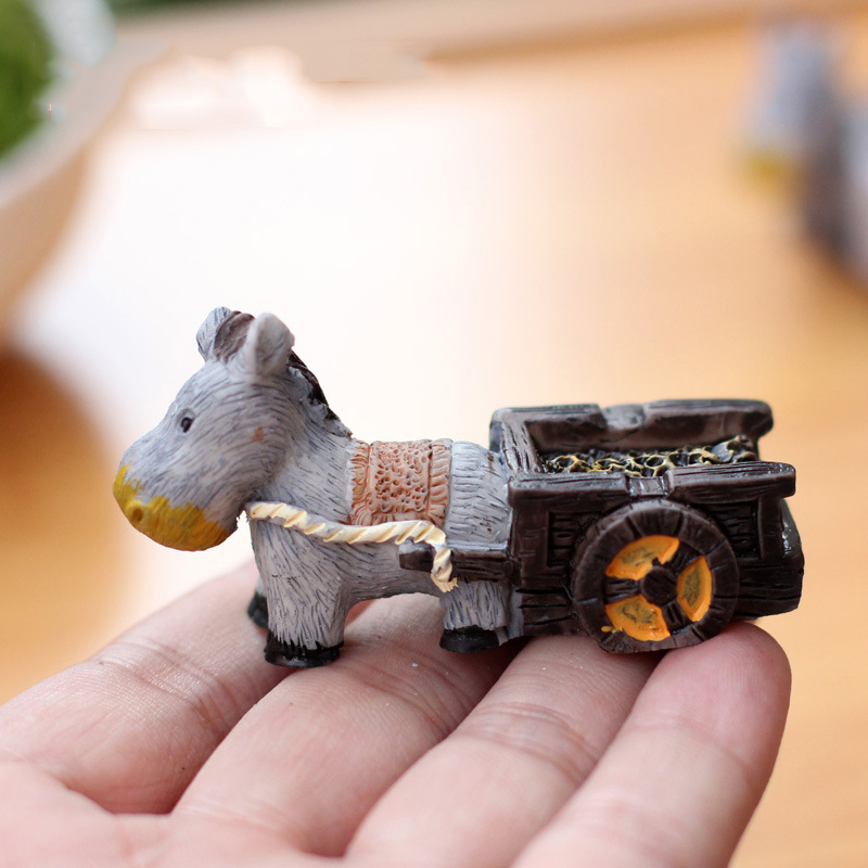 Animal Figurines Mini Donkey P – Bonsai Garden Japan recenzja i cena