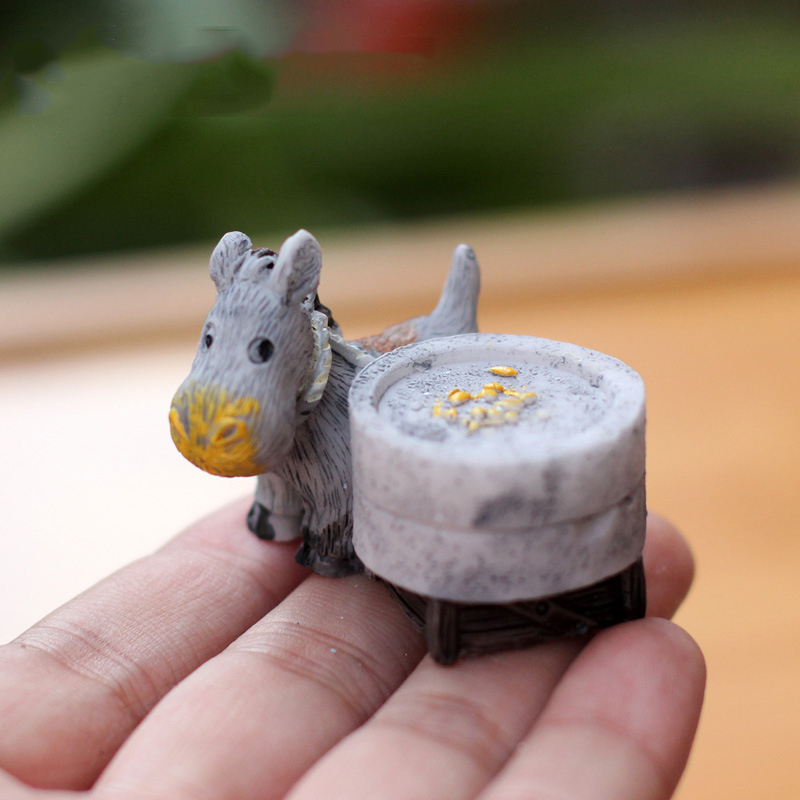 Animal Figurines Mini Donkey P – Bonsai Garden Japan recenzja i cena