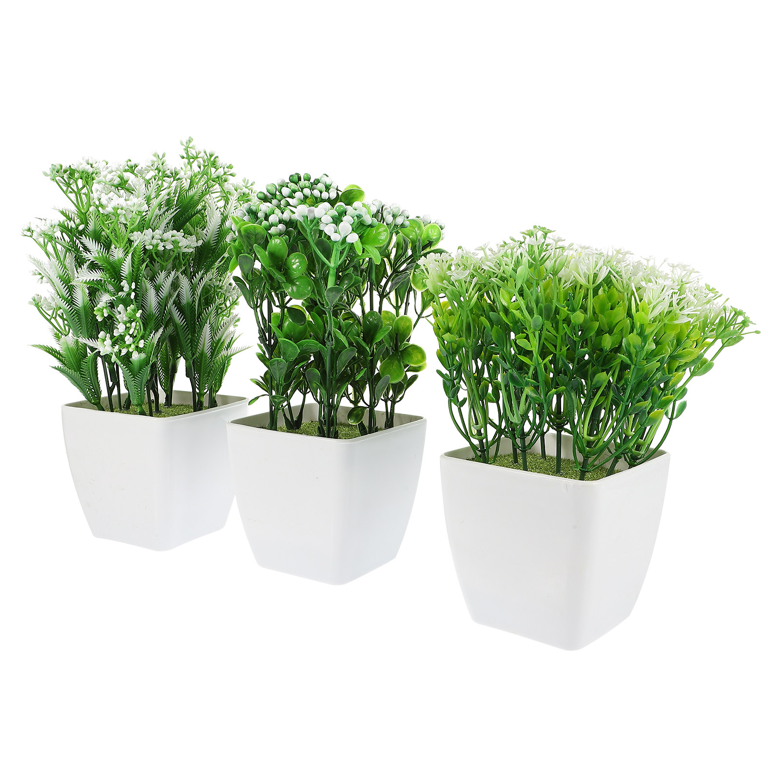 3Pcs Realistic Artificial Bons – Bonsai Garden Cafe recenzja i cena