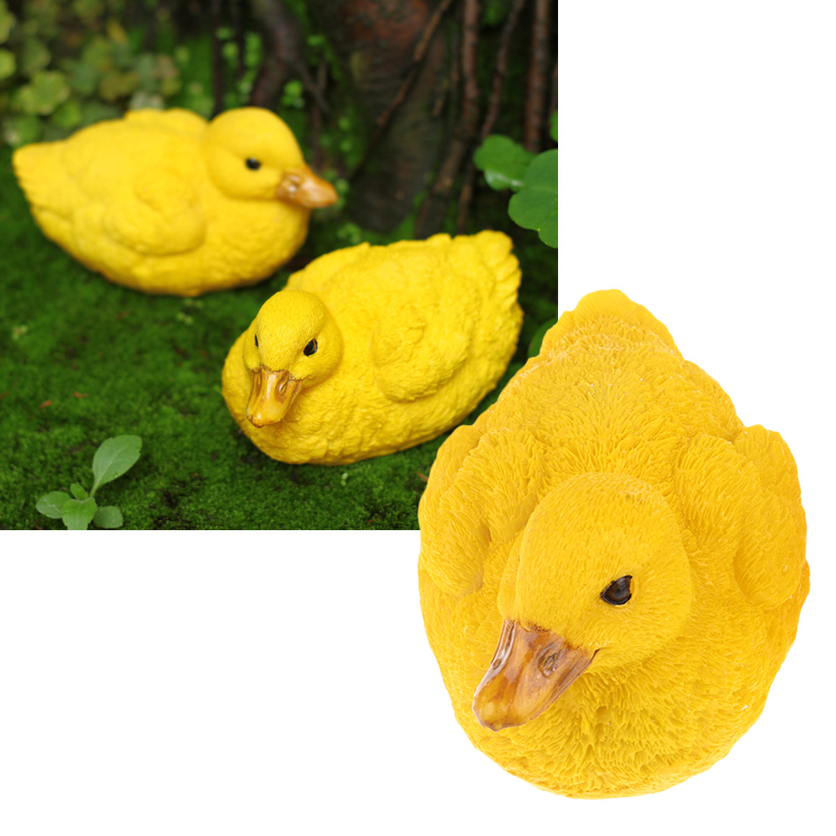 1Pair Yellow Duck Decoration R – Bonsai Garden With Pond recenzja i cena