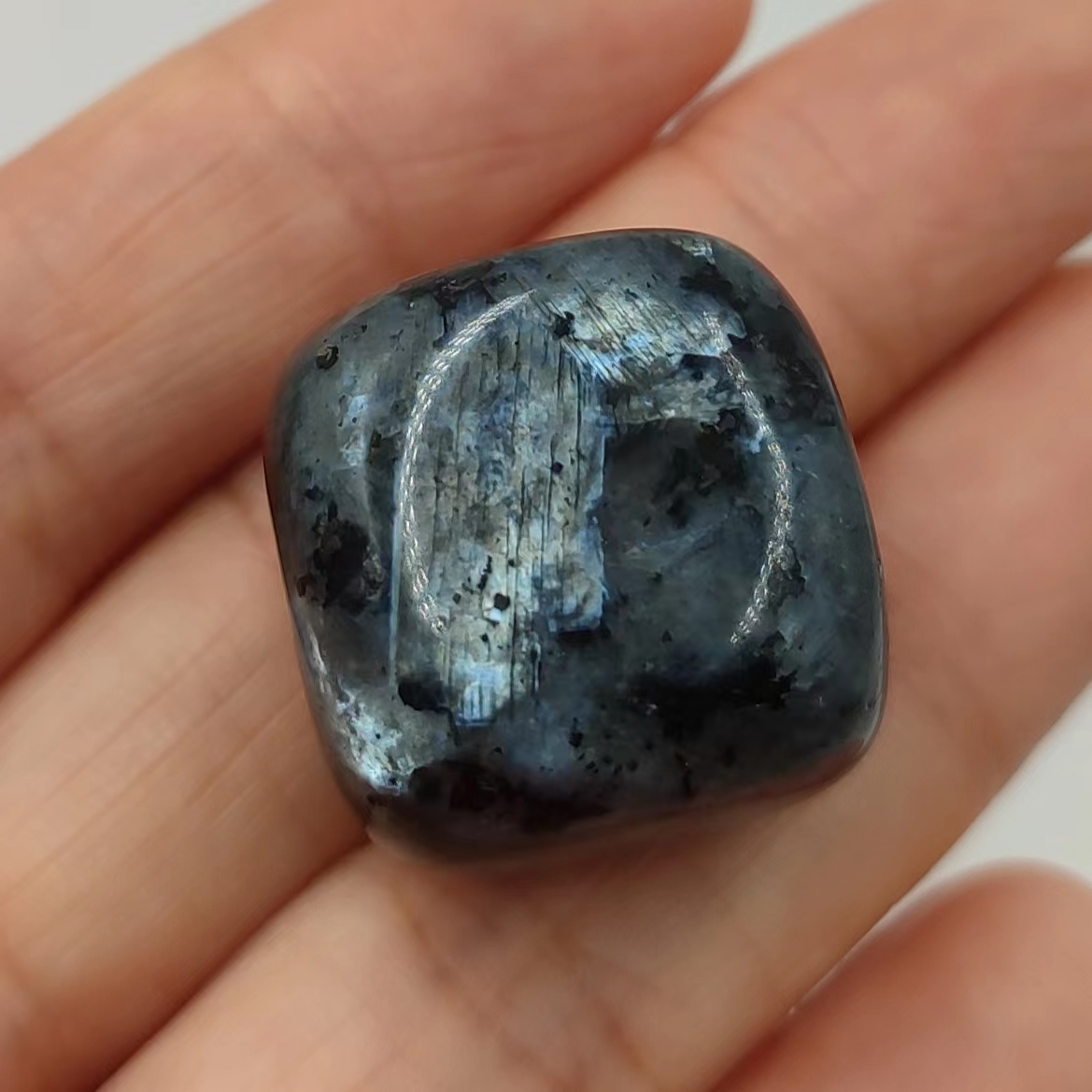 Natural Larvikite Tumbled Ston – Bonsai Rock Garden recenzja i cena
