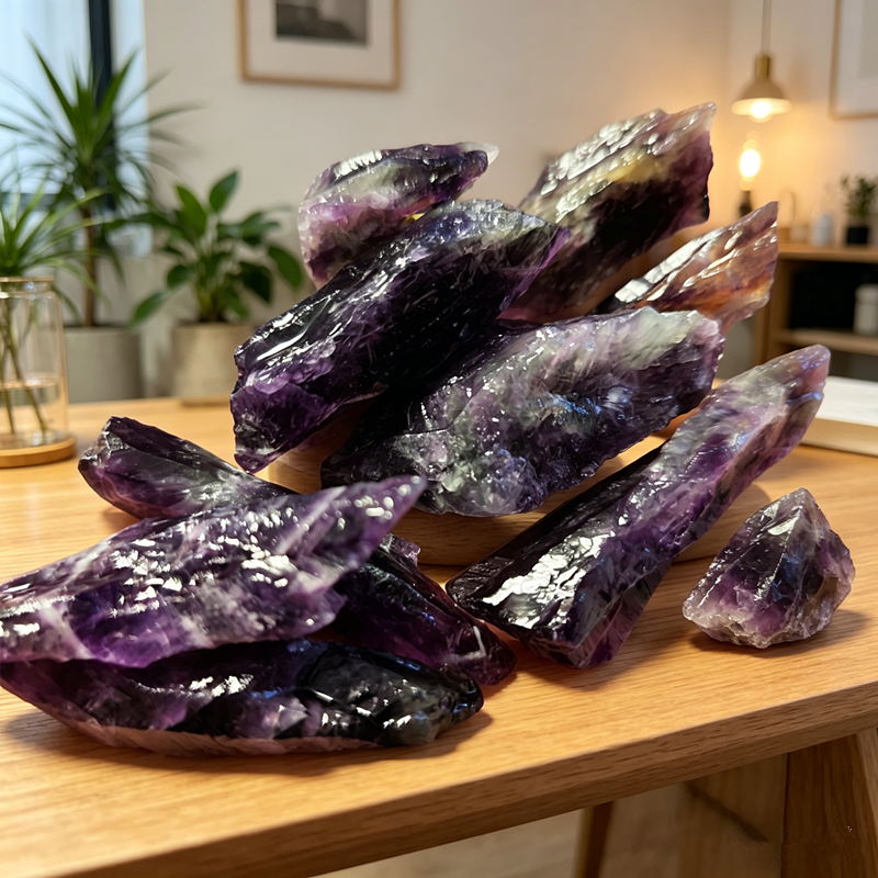 Natural Amethyst Stone for Jew – Bonsai Rock Garden recenzja i cena