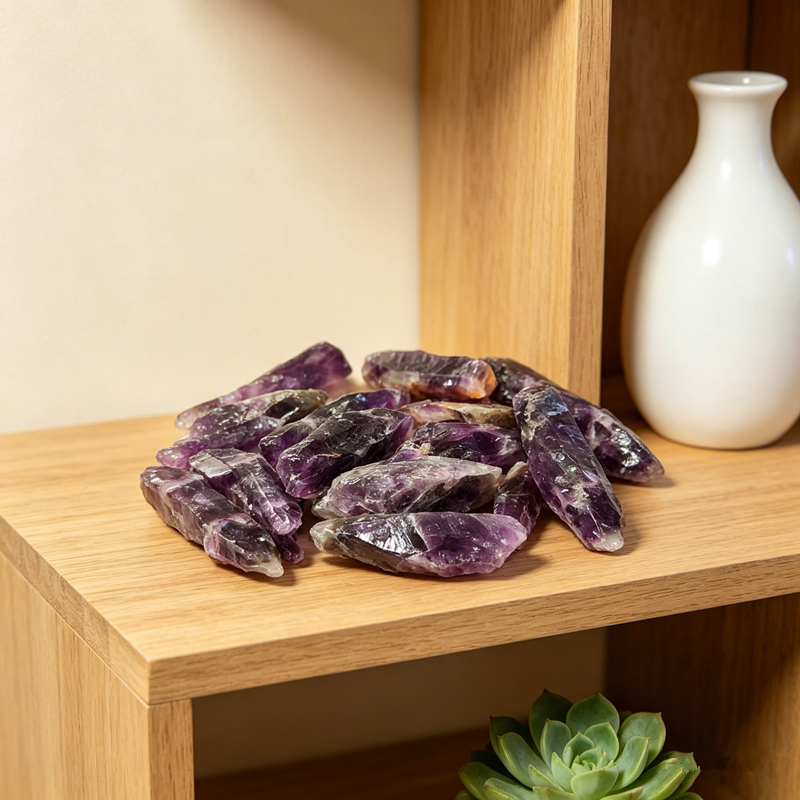 Natural Amethyst Stone for Jew – Bonsai Rock Garden recenzja i cena