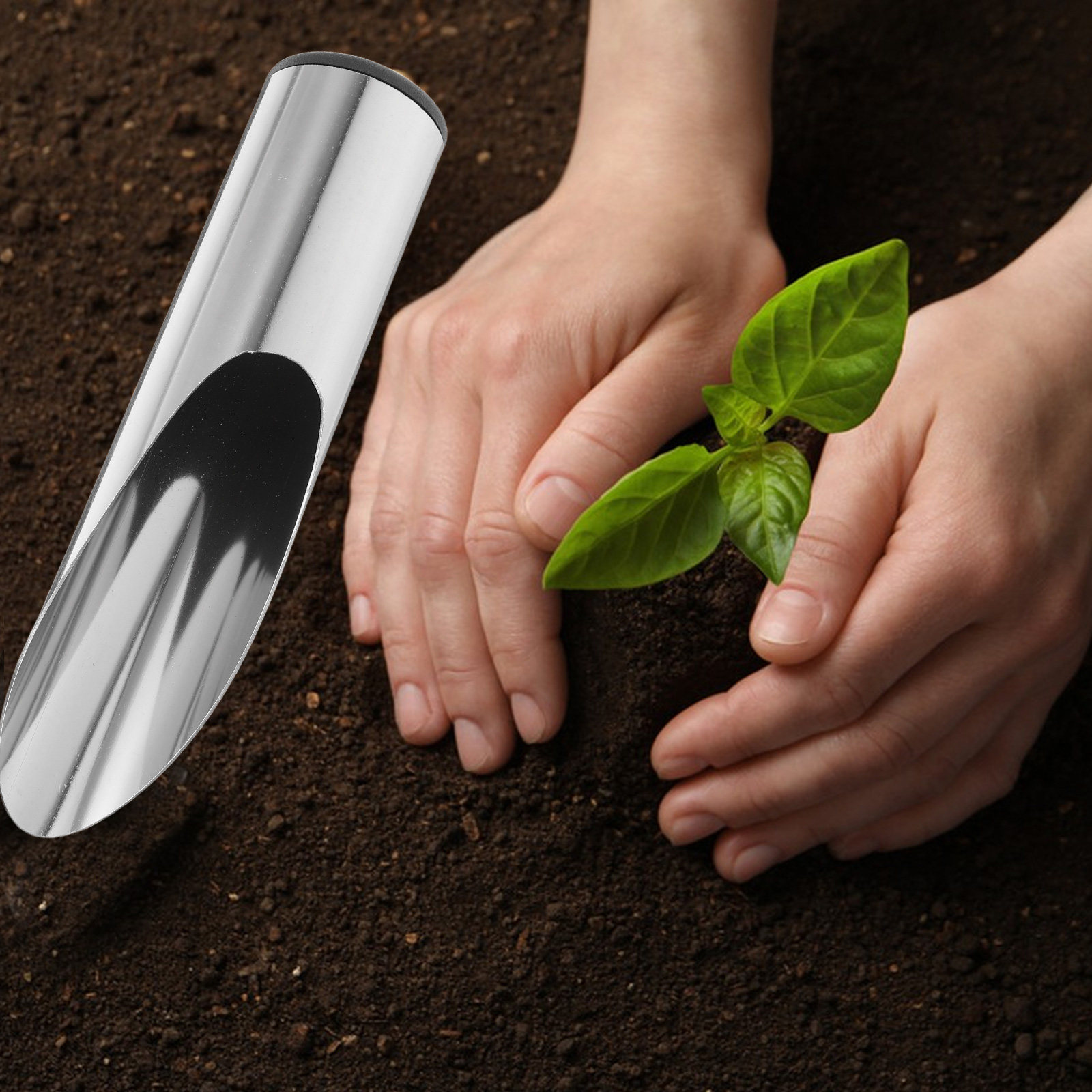 Stainless Steel Garden Shovel  – Soil Scoop Tool recenzja i cena