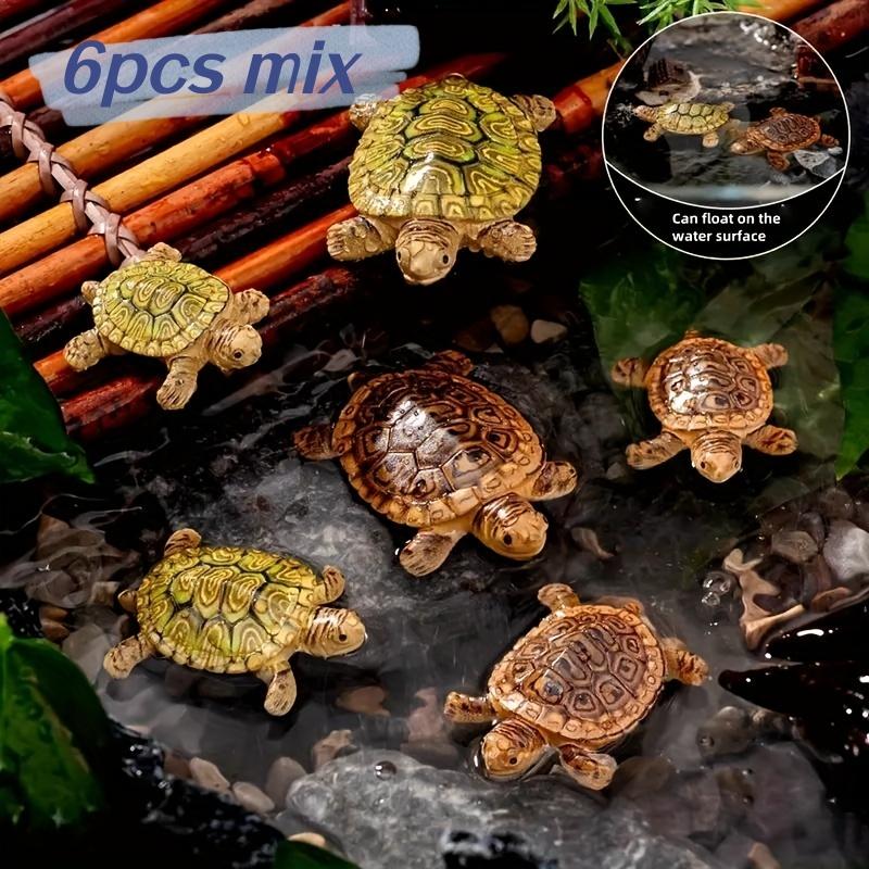 6 mini turtle statues for aqua – Bonsai Garden With Pond recenzja i cena