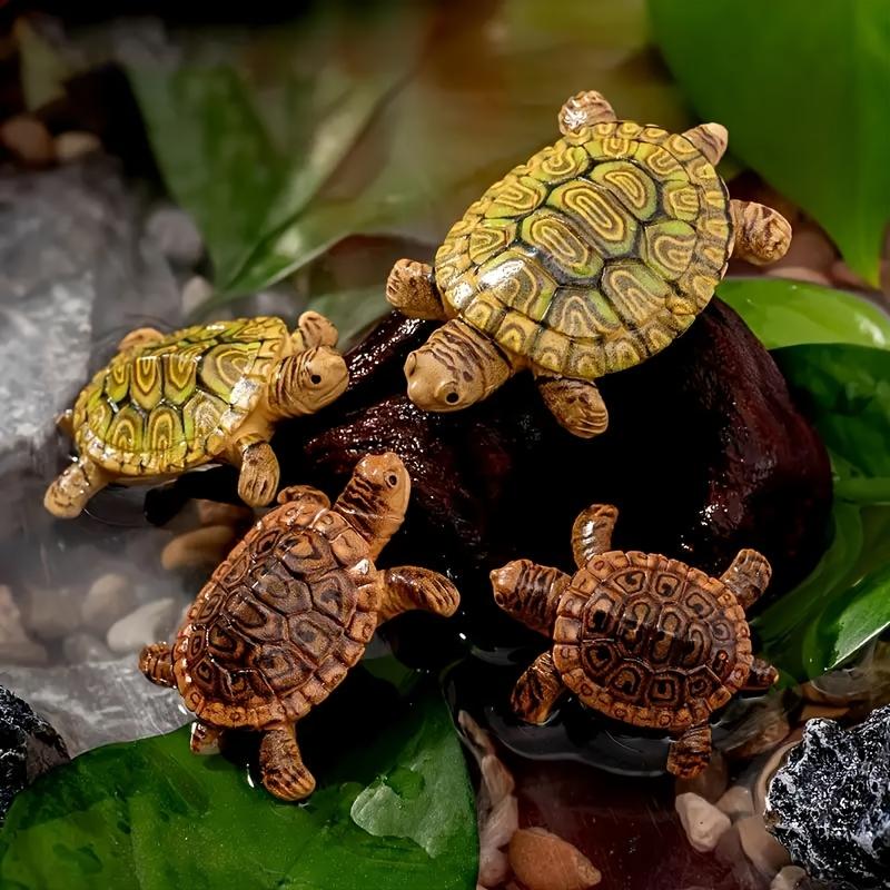 6 mini turtle statues for aqua – Bonsai Garden With Pond recenzja i cena