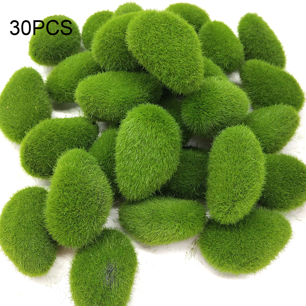 30pcs Green Artificial Moss Ro – Bonsai Rock Garden recenzja i cena