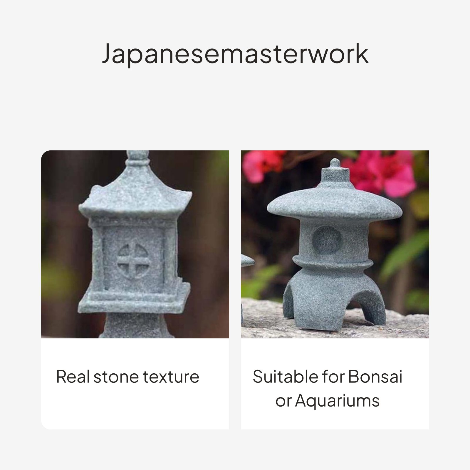 Japanese Sandstone Lantern Gar – Bonsai Garden Japan recenzja i cena