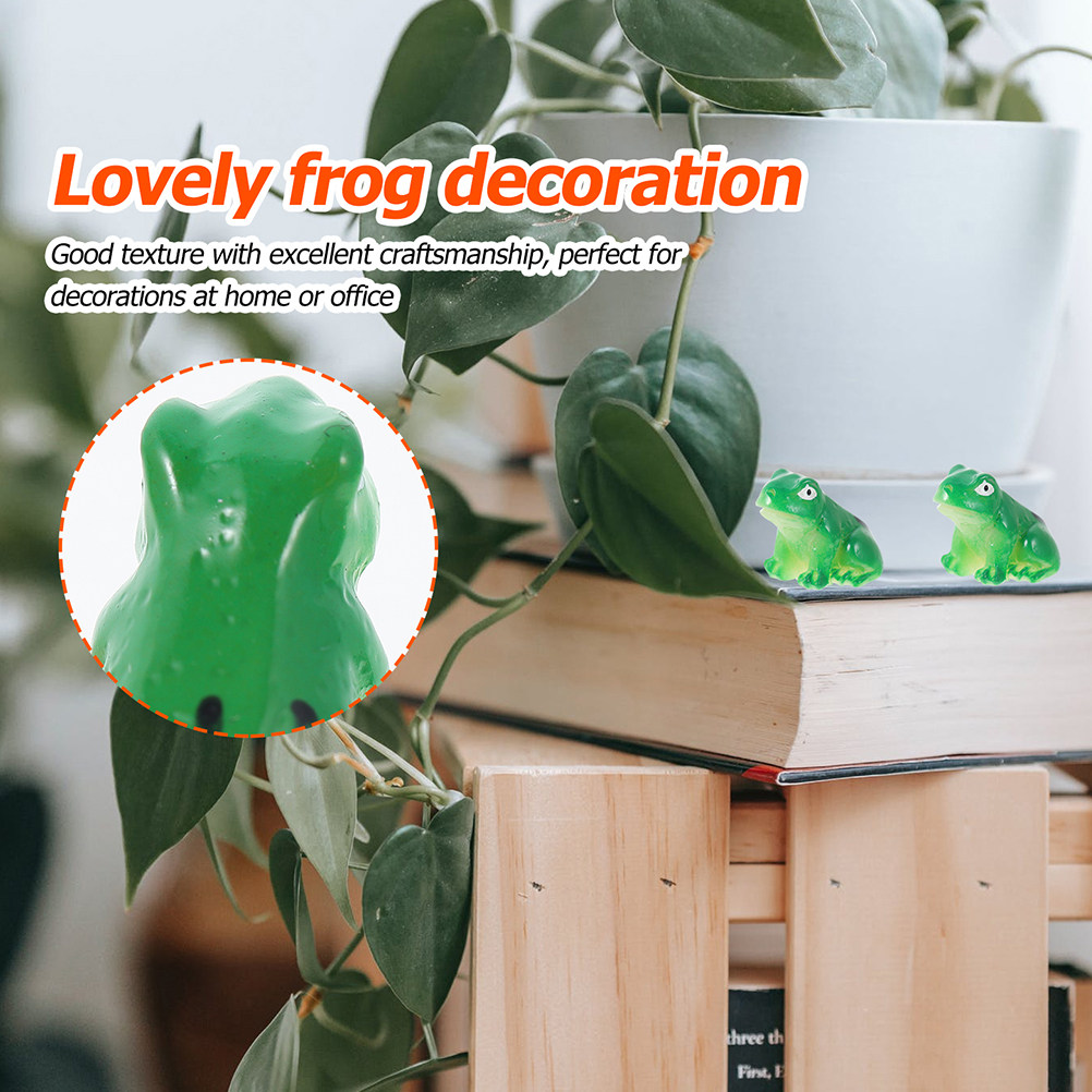 25Pcs Resin Frog Decor Miniatu – Bonsai Garden With Pond recenzja i cena