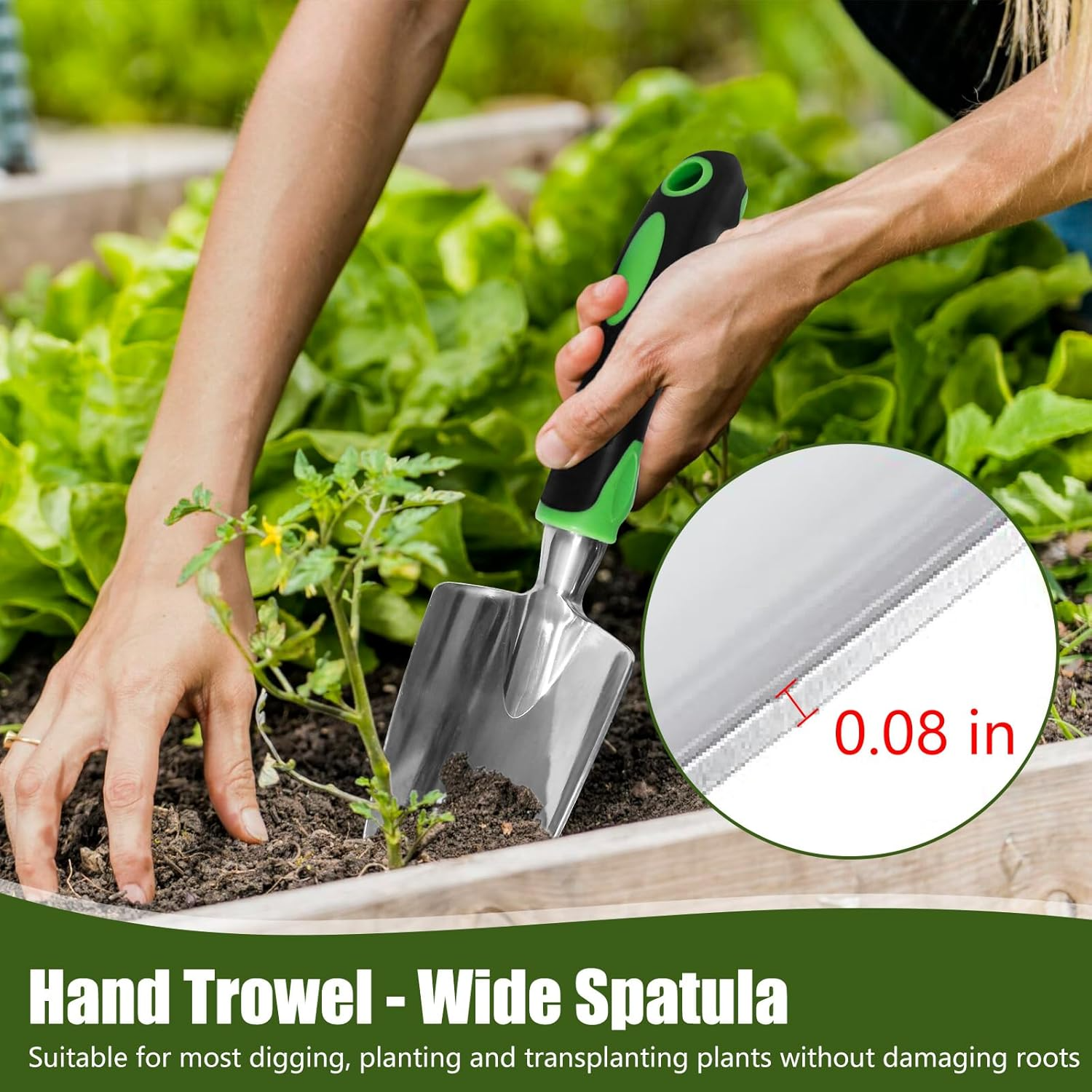 Garden hand tools set,3PCS Alu – Soil Scoop Tool recenzja i cena