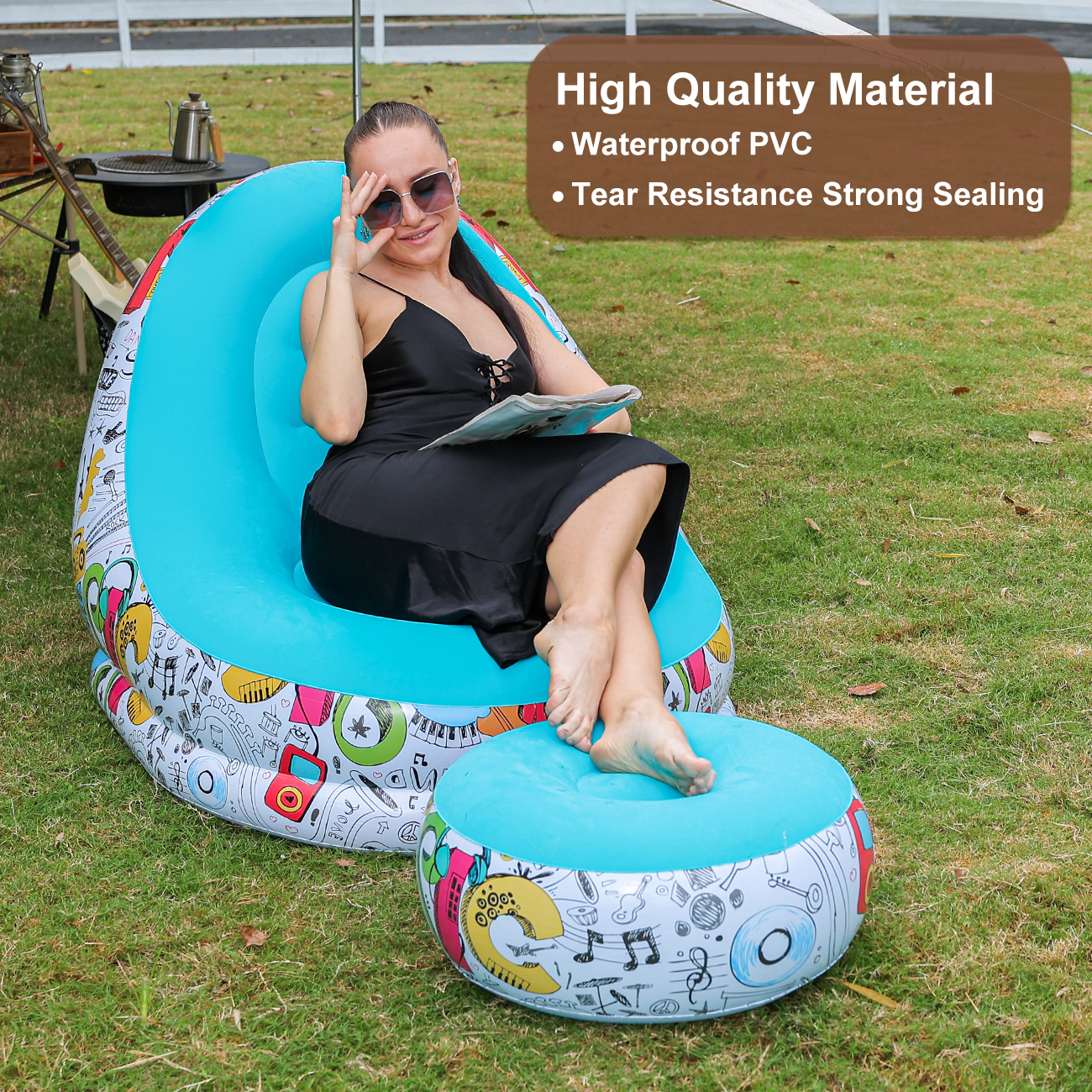1PC Inflatable Lounger Chair w – Bonsai Garden Bench recenzja i cena