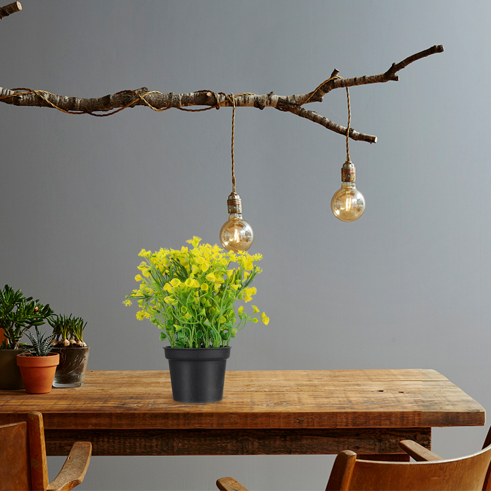 2pcs Realistic Artificial Bell – Bonsai Garden Cafe recenzja i cena