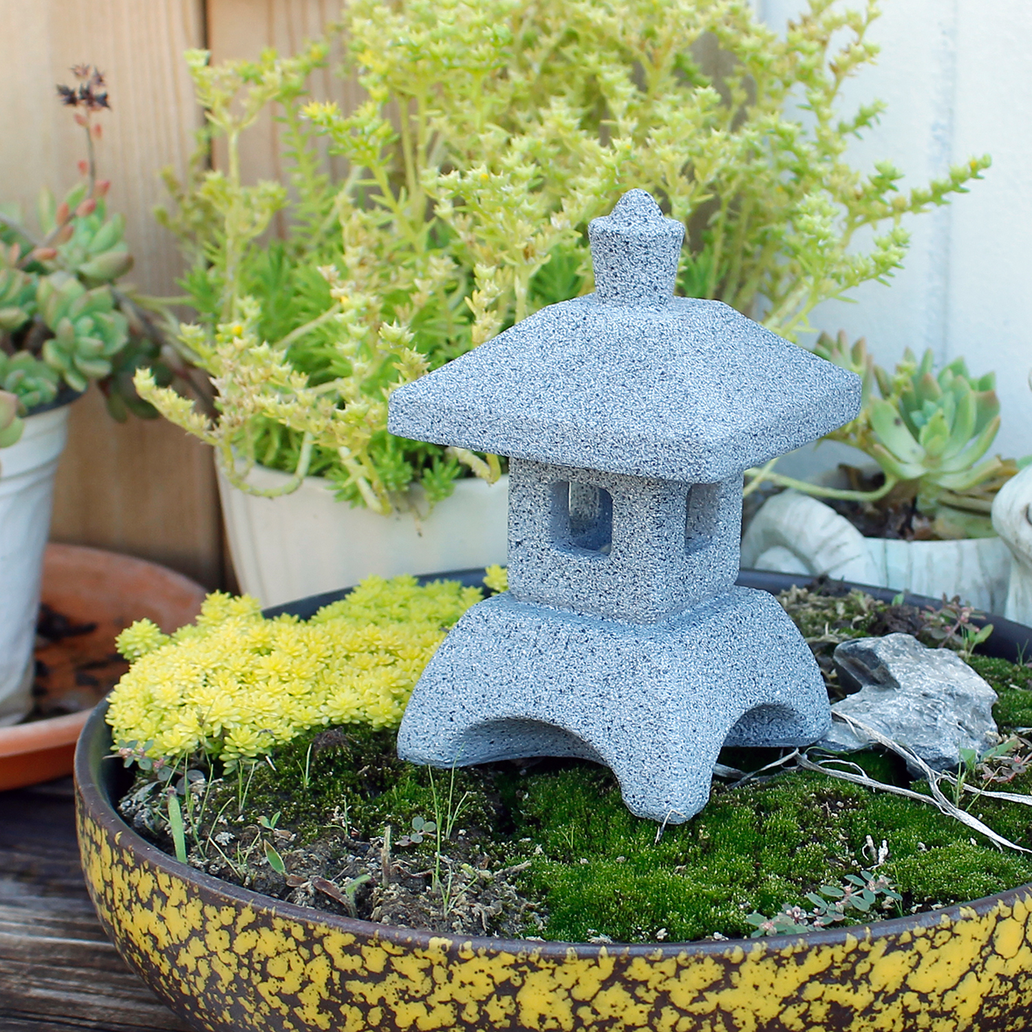 Japanese Lantern Pagoda Statue – Bonsai Garden Japan recenzja i cena