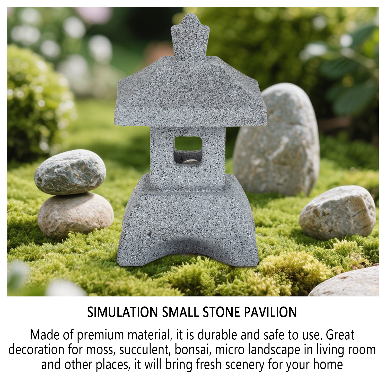 Japanese Lantern Pagoda Statue – Bonsai Garden Japan recenzja i cena