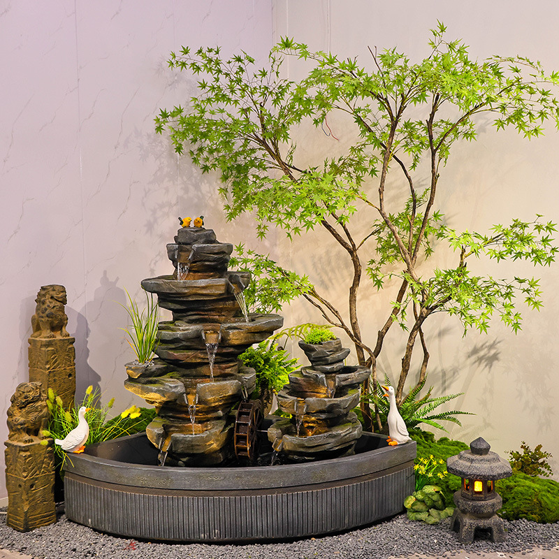 Garden fish pond water landsca – Bonsai Garden With Pond recenzja i cena
