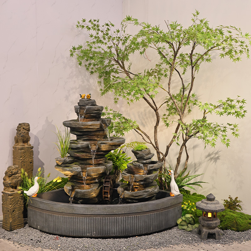 Garden fish pond water landsca – Bonsai Garden With Pond recenzja i cena