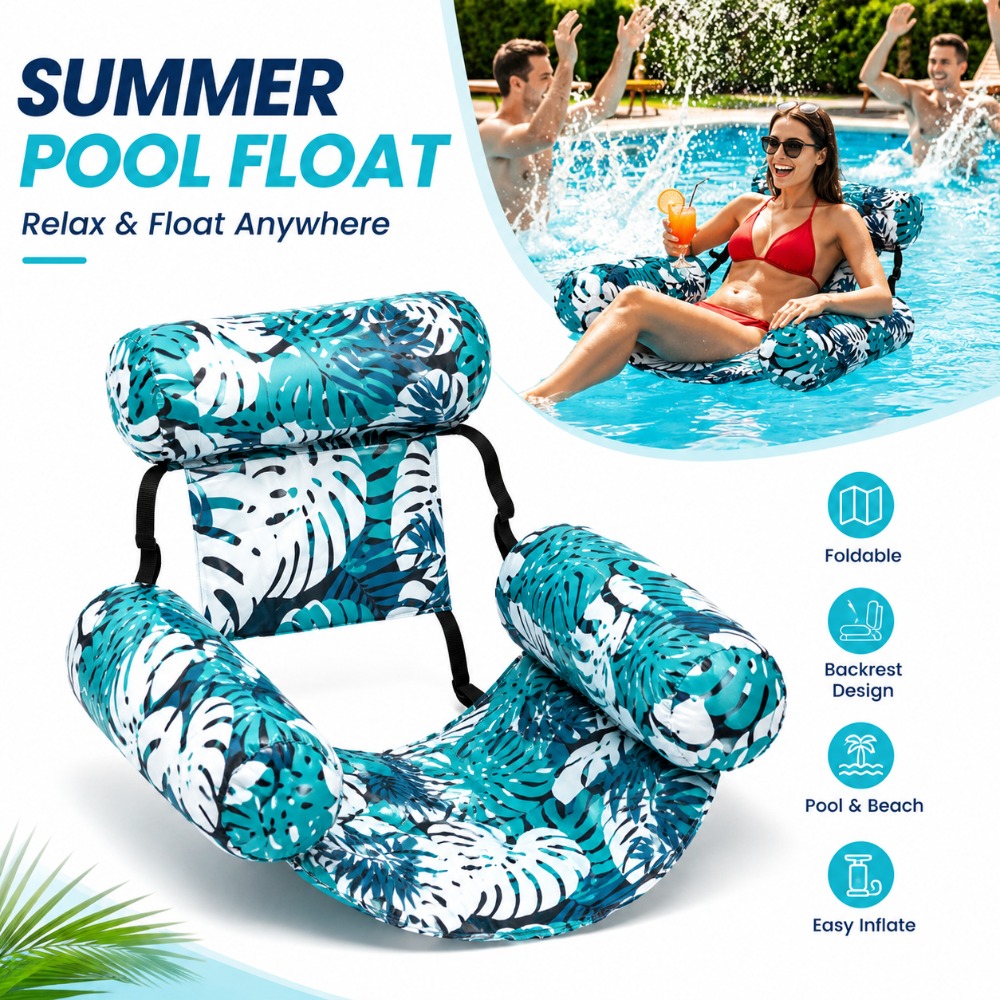 Heavy Duty Blow Up Pool Chair  – Bonsai Garden Bench recenzja i cena