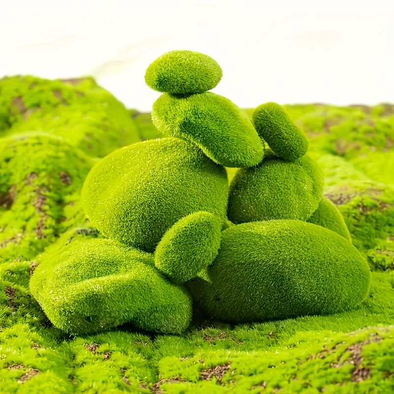 12pcs Vibrant Green Artificial – Bonsai Rock Garden recenzja i cena