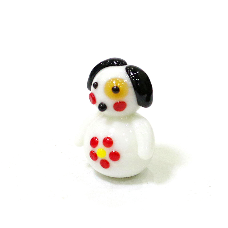 Cute Handmade Mini Glass Dog F – Bonsai Garden Japan recenzja i cena