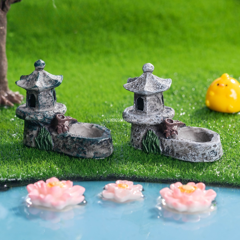 Miniature Landscape Mini Pool  – Bonsai Garden With Pond recenzja i cena