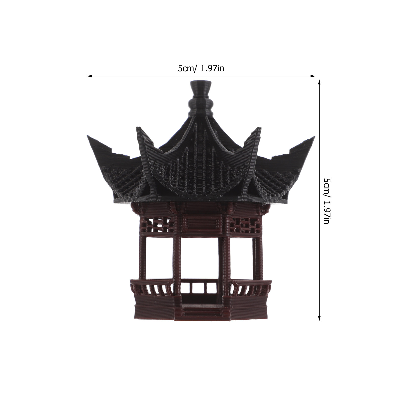 Mini Pagoda Miniature Landscap – Bonsai Garden With Pond recenzja i cena