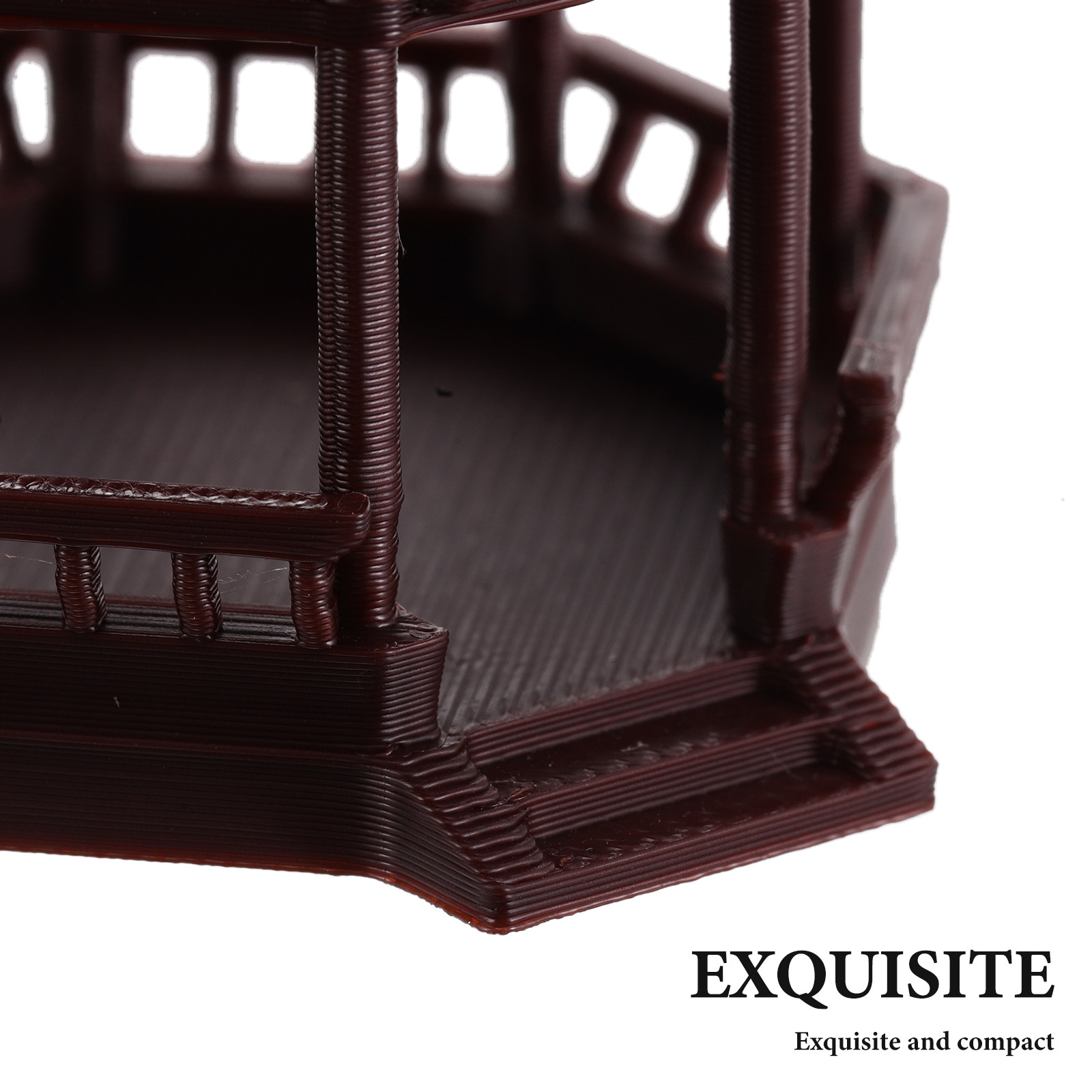 Mini Pagoda Miniature Landscap – Bonsai Garden With Pond recenzja i cena