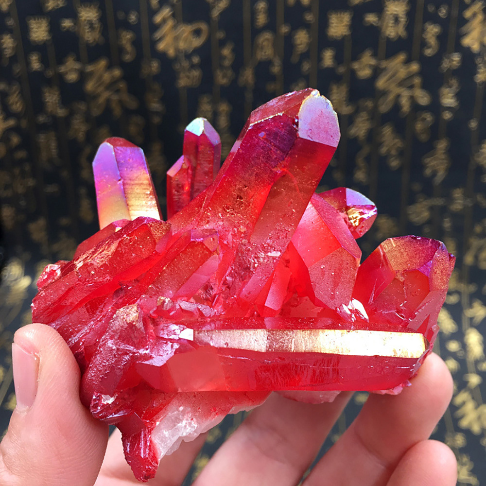 Red Titanium Coated Natural Ro – Bonsai Rock Garden recenzja i cena