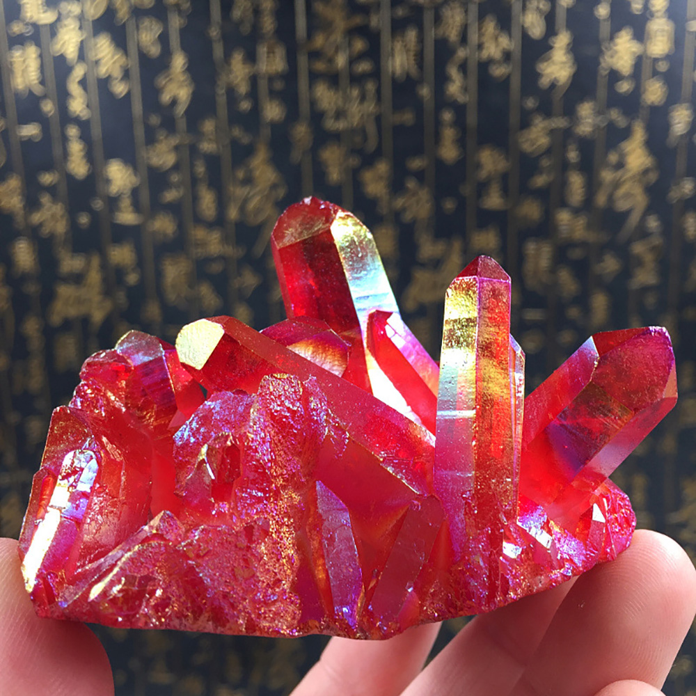 Red Titanium Coated Natural Ro – Bonsai Rock Garden recenzja i cena