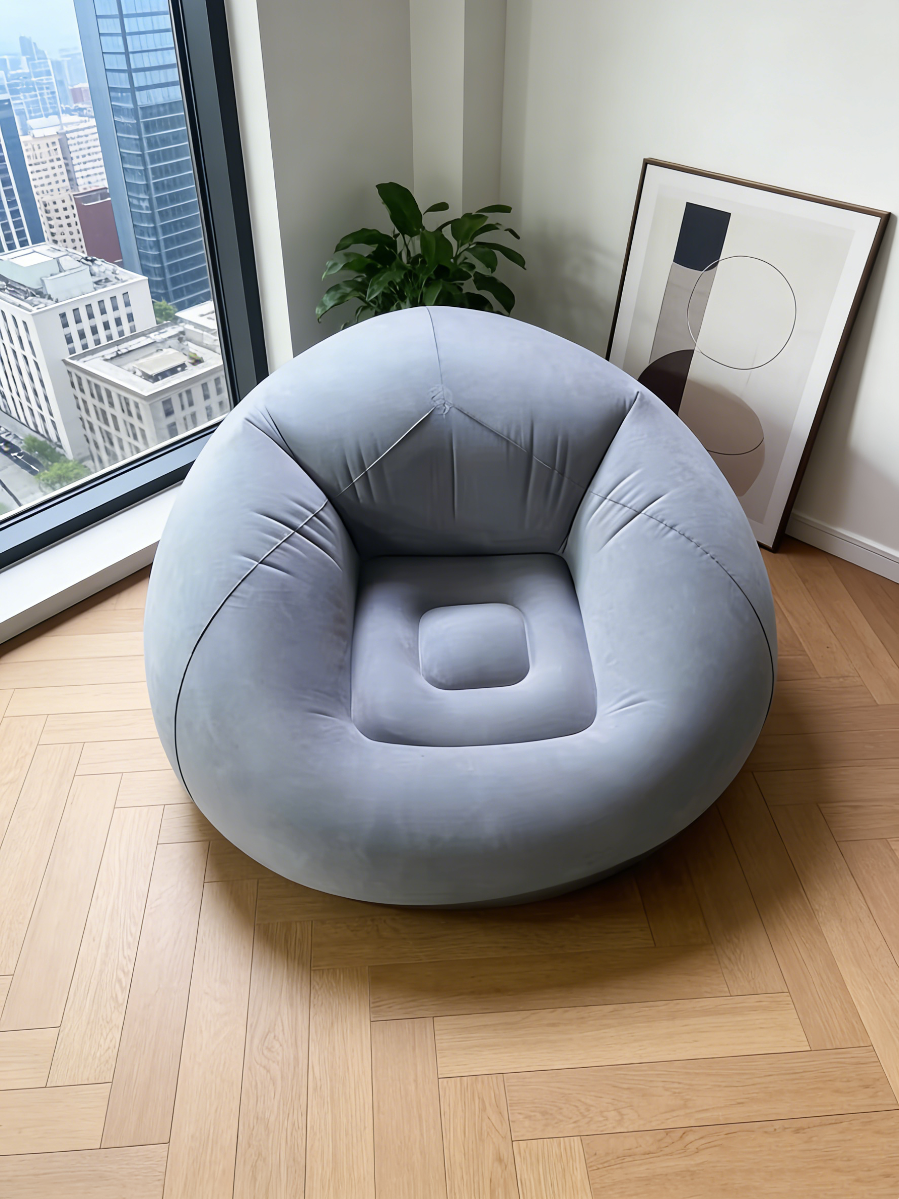 Portable Inflatable Round Air  – Bonsai Garden Bench recenzja i cena