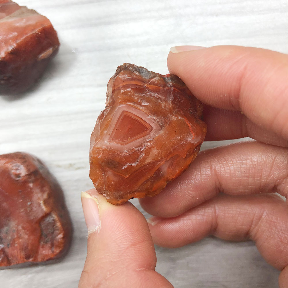 1pc Random Rough Raw Carnelian – Bonsai Rock Garden recenzja i cena