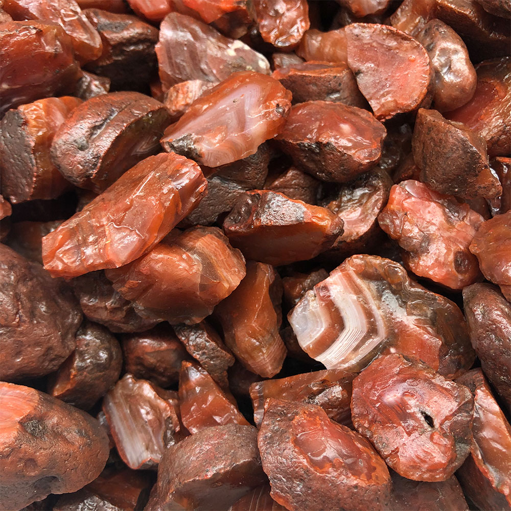 1pc Random Rough Raw Carnelian – Bonsai Rock Garden recenzja i cena