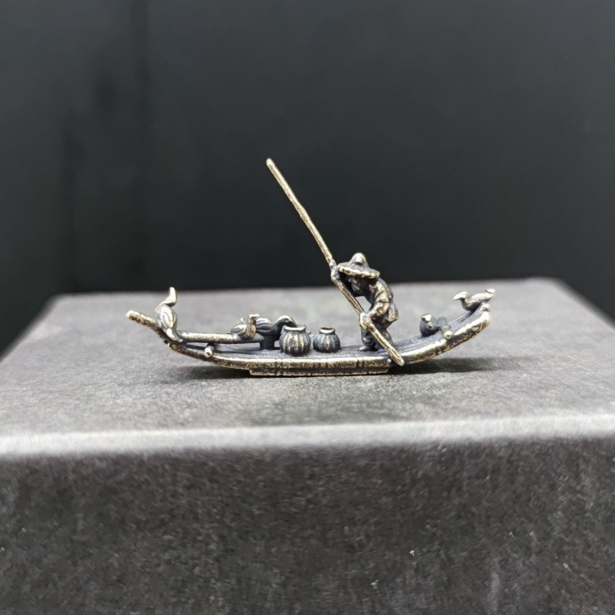 Ancient Style Raft Pure Brass  – Bonsai Rock Garden recenzja i cena