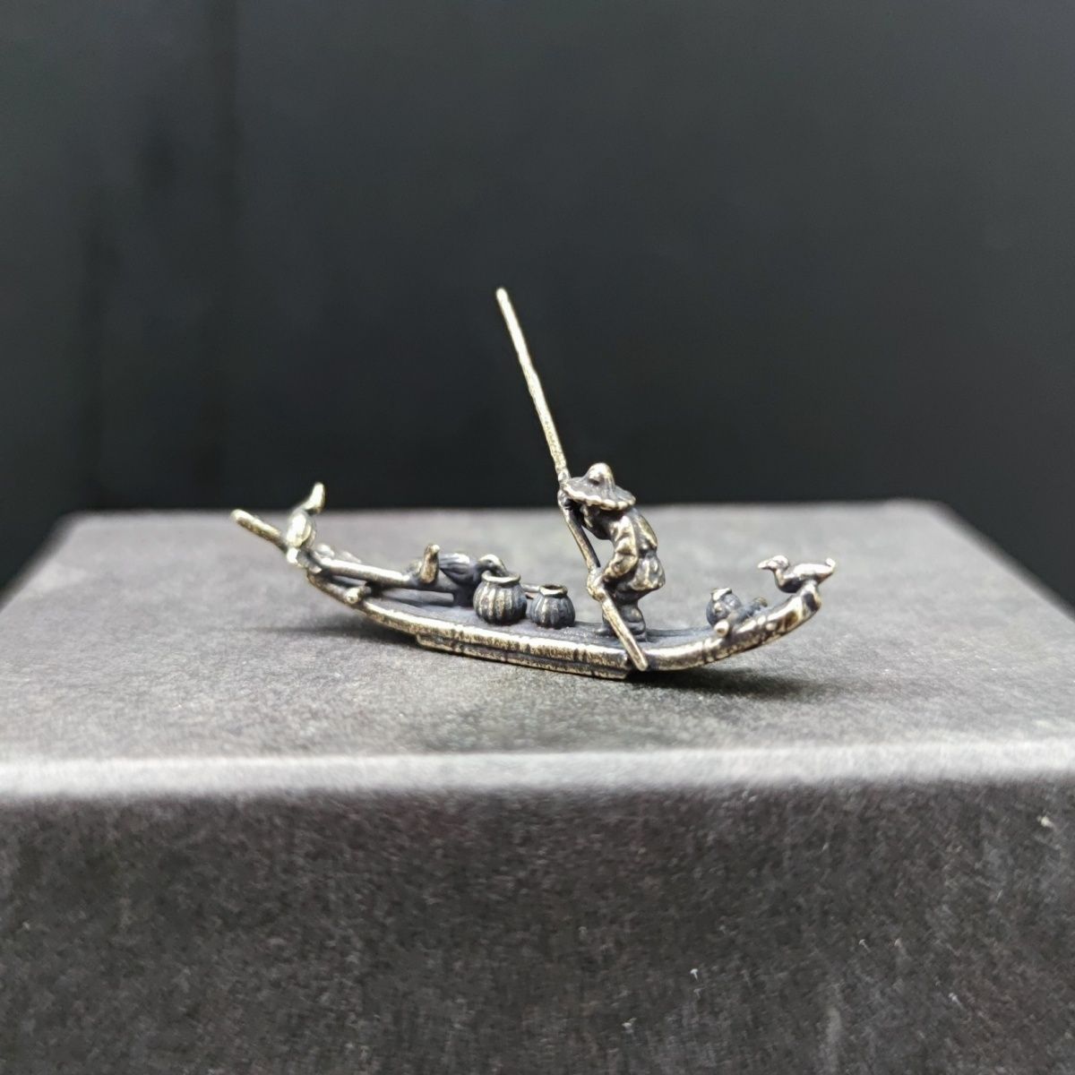 Ancient Style Raft Pure Brass  – Bonsai Rock Garden recenzja i cena