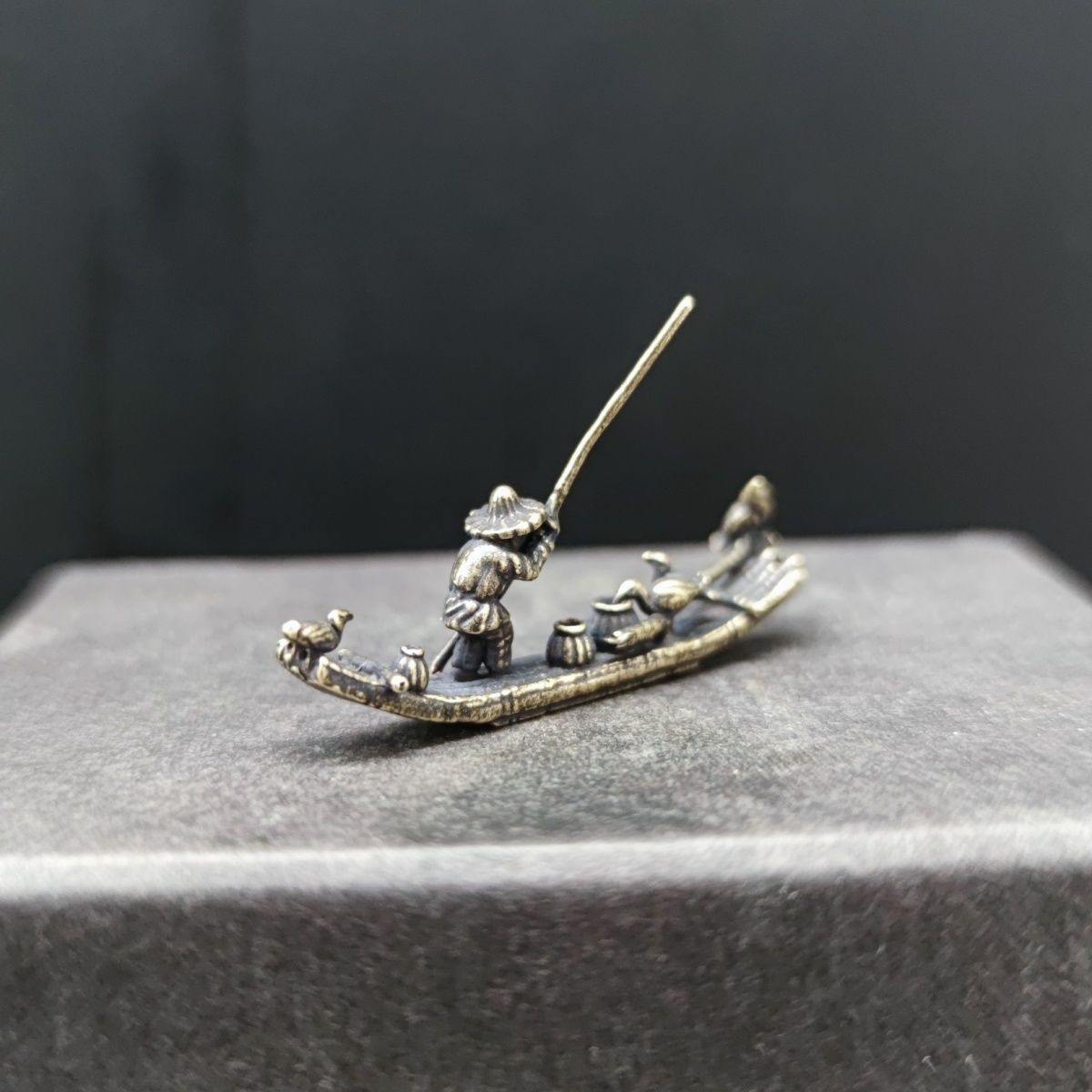 Ancient Style Raft Pure Brass  – Bonsai Rock Garden recenzja i cena