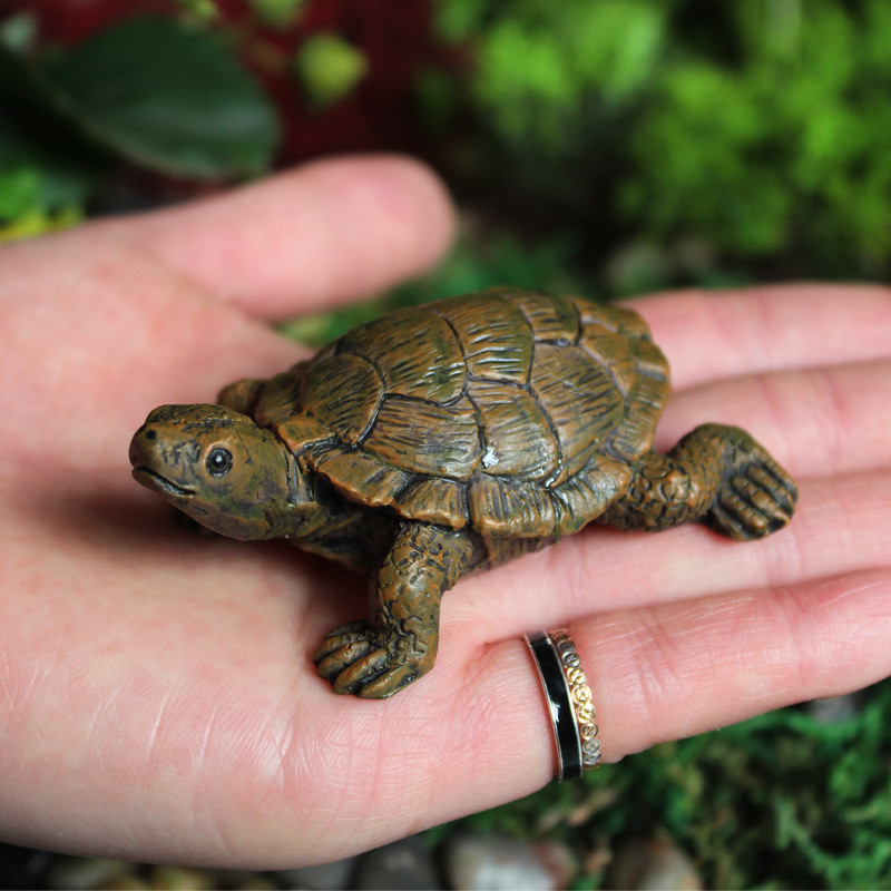 Little Turtle Model Resin Stat – Bonsai Garden With Pond recenzja i cena