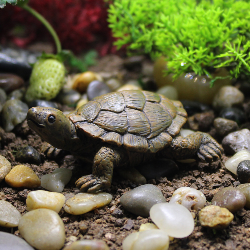 Little Turtle Model Resin Stat – Bonsai Garden With Pond recenzja i cena